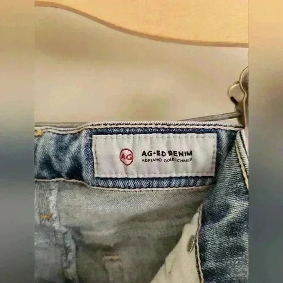 AG Adriano Goldschmied Mari High Rise Straight Jeans Size 31 - Picture 7 of 11